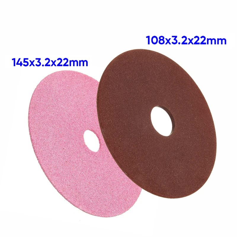 

1*Grinding Wheel Disc Pad For Chainsaw Sharpener 3/8 & 404 Chain 108*3.2*22mm Grinding Wheel Disc Pad