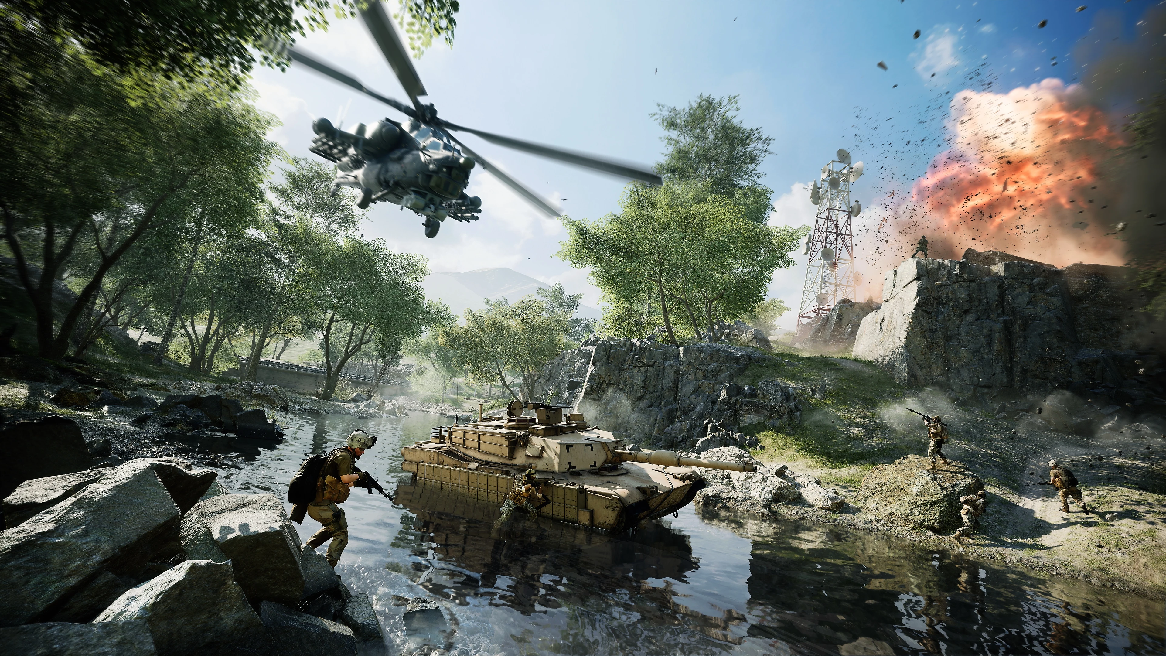 Фото Battlefield 2042 PS4 игра б\у №2