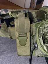 Molle System-bolsa Molle para linterna 1000D, accesorios militares, bolsa de herramientas de caza Airsoft, Clip Molle, soportes de linterna 2021