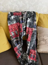 INCERUN 2021 hombres pantalones Harem imprimir Retro gota entrepierna pantalón pantalones de algodón de los hombres pantalones suelto estilo de Nepal Casual hombres pantalones S-5XL