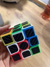 ZCUBE-rompecabezas de Cubo mágico de 3x3x3 para niños, rompecabezas cuadrado de fibra de carbono de 3x3 velocidades, juguetes educativos para niños