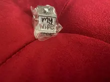 Gemelos de moda para hombres, diseño de I Love My Wife, buena pareja, camisa, abalorio de aleación de Zinc, 8C1735