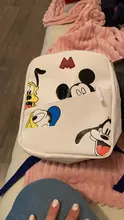 Disney Mickey Minnie ratón de dibujos animados de los niños bolsa de niño niñas Mickey Mouse Donald estampado de pato mochila de peluche de los niños las niñas bolsa