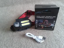 Work-Light Led-Headlamp Night-Lighting-Flashlight Mini 18650 Battery Waterproof Portable