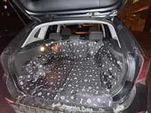 CAWAYI KENNEL Waterproof Pet Carriers Dog Car Seat Cover back Trunk Mat Carrying 