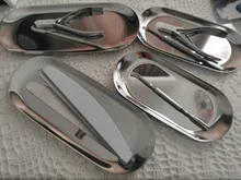 Bandeja de acero inoxidable para tatuaje, placa Médica Quirúrgica de desinfección para cejas, labios, tatuaje, esterilización, herramientas