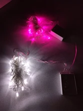 Christmas-Lights Led Garland Eu-Plug Outdoor 100m 220v 20m 50m 30m