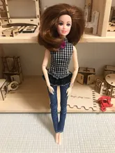 NK 3 uds o 5 uds muñeca de moda trajes de desgaste diario Casual vestido camisa falda casa de muñecas ropa para muñeca Barbie accesorios 5G JJ