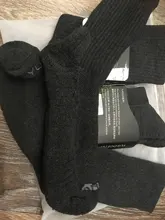 YUEDGE hombres gruesos transpirable protección de algodón tripulación deportes al aire libre senderismo Trekking calcetines Calcetines bota de trabajo para los hombres 38-47 38-47 38-47 de la UE