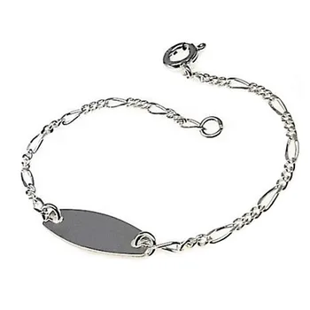 

Silver Slave Law 925m 13.5cm. Baby chain alternating 3x1 [AB4414]