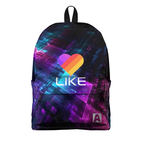 Рюкзак 3D "Рюкзак LIKE", для мальчиков и девочек, для школы, для отдыха, яркая краска