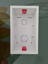 Back-Box Socket Wall-Mounting-Box Internal-Cassette Standard-Switch White SRAN for 146mm--86mm