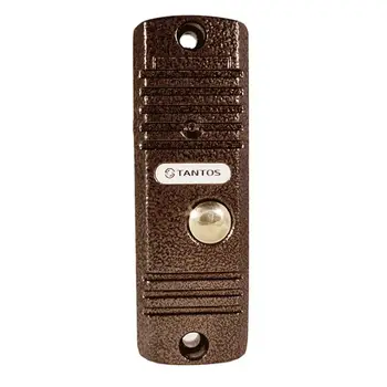 

Вызывная панель Tantos WALLE+ HD (медь). Угол обзора 60˚, AHD 720p, ИК подсветка (0.6м), уголок и козырек в комплекте, -25+60С