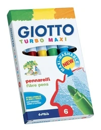 

Set of markers Giotto turbo maxi, 5mm 6 colors