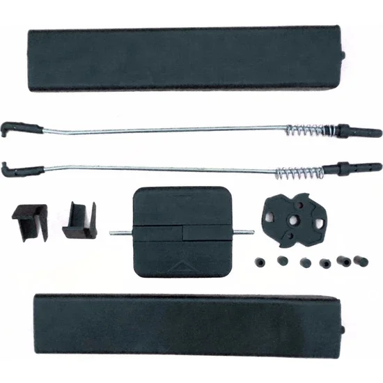 

Car Side Sliding Window Glass Latch Opener Grip Release Lever Push Button Cover Repair Set 7H0847781 for VW T5 T6 Caravelle