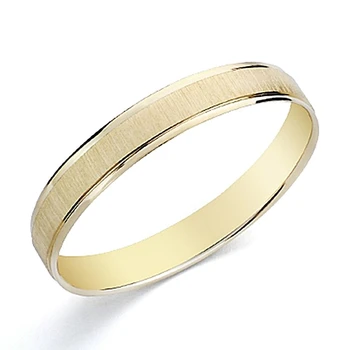 

Alliance 18k gold 3,5mm. Matte and shimmer [8047GR] -Customizable-RECORDING INCLUDED IN THE PRICE