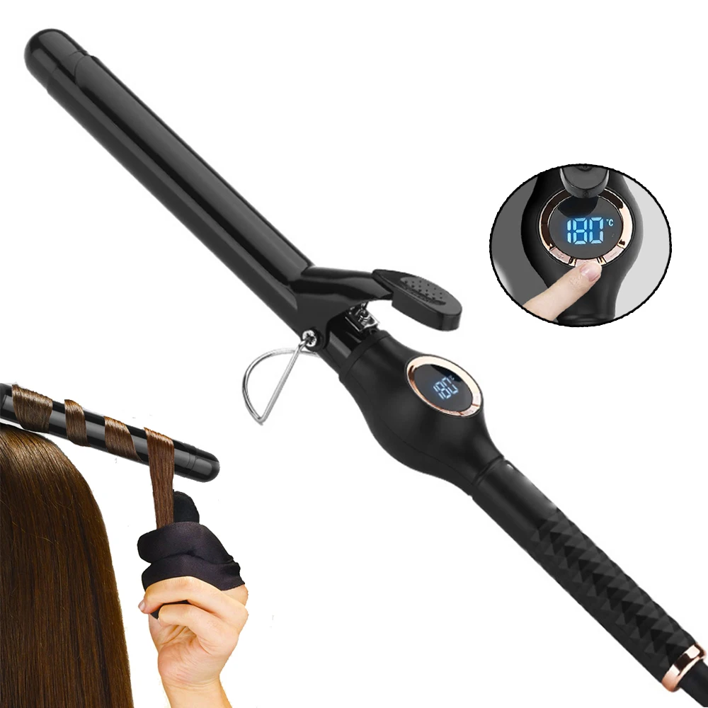 Rucha Hair Curling Iron Ceramic Ptc Fast Heating Hair Waver Roller