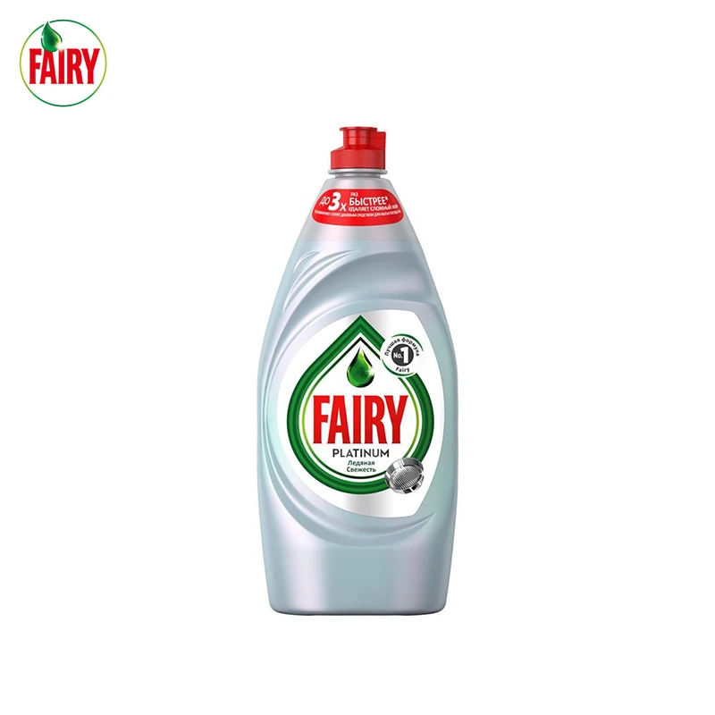 Средство для мытья посуды Fairy Platinum Ледяная свежесть 900 мл.|Средства посуды| |