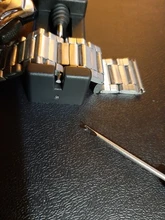 Correa de reloj de acero inoxidable, accesorios de 12mm, 14mm, 16mm, 18mm, 20mm, 22mm y 24mm de ancho, correa de cinco cuentas para buceo