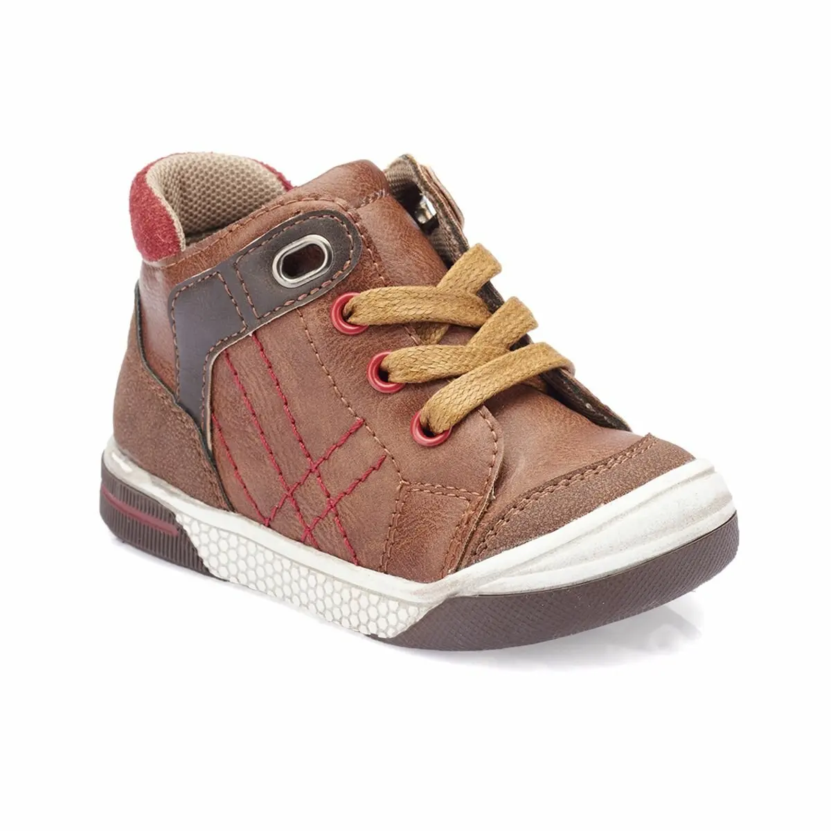 FLO 82.510792.I Brown Male Child Boots Polaris