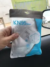 Mascarilla facial FFP2 con filtro KN95, máscara antipolvo para la boca, 100 uds., envío desde españa