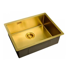 Мойка для кухни ZorG ZL R 580440 BRONZE(цвет бронза, нержавеющая сталь, габаритные размеры 580х440 мм