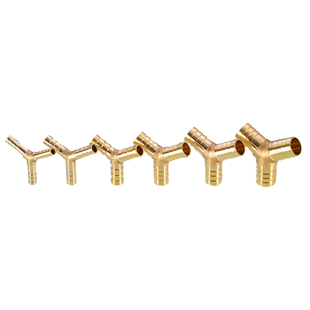 Hose Pipe Fitting Pipe Fitting Tee Adapter Water Pipe Fitting Straight Elbow T Y X Shape 2 3 4 Way For 4mm 6mm 8mm 10mm 12mm 14mm 16mm Copper Water Tube