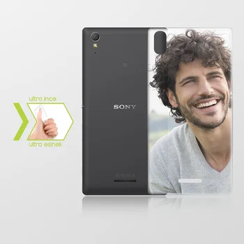 

Personalized Sony Xperia T3 Thin Transparent Silicone Phone Cover