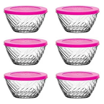 

Set of 6 lunch boxes (10 Cm)