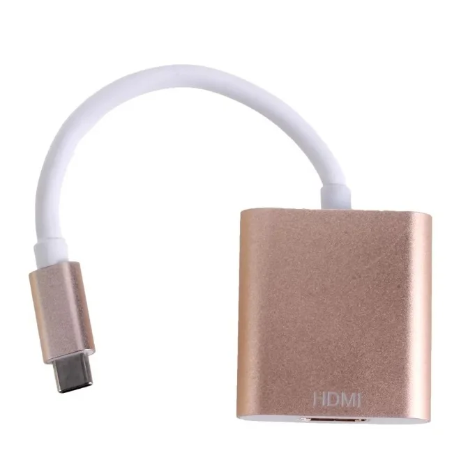 Переходник HOCO HB5 Yito Type-C USB to HDMI converter(Золото