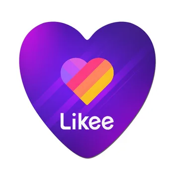 

Backpack, roomy backpack "LIKEE (LIKE Video), for walking and school, for outdoor activities roomy and bright. Ликээ Video