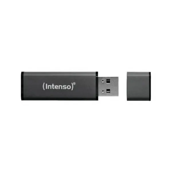 USB и Micro USB Memory Stick INTENSO ALU LINE 64 Гб Антрацит