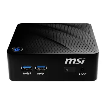 

Mini PC MSI 8GL-052XIB Celeron N5000 4 GB RAM 256 GB SSD WiFi Black