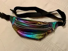 Belt Bag Waist-Bag Fanny-Pack Laser Banana Hologram Girls Beach Women Traverl PU Zip