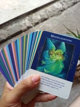 Tarjetas de oráculo de Los Ángeles de la riqueza, cartas de Tarot con guía inglesa, juguetes de fiesta familiar, juego de mesa de cartas