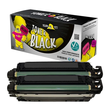 

2pcs CE400A CE400 Toner Cartridge Compatible for HP LaserJet Enterprise Pro 500 Color MFP M570dn MFP M570dw M551n Printer