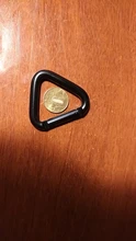 Triangle Carabiner Kettle Hook Keychain Snap-Clip Outdoor Camping Buckle Hiking 1pc