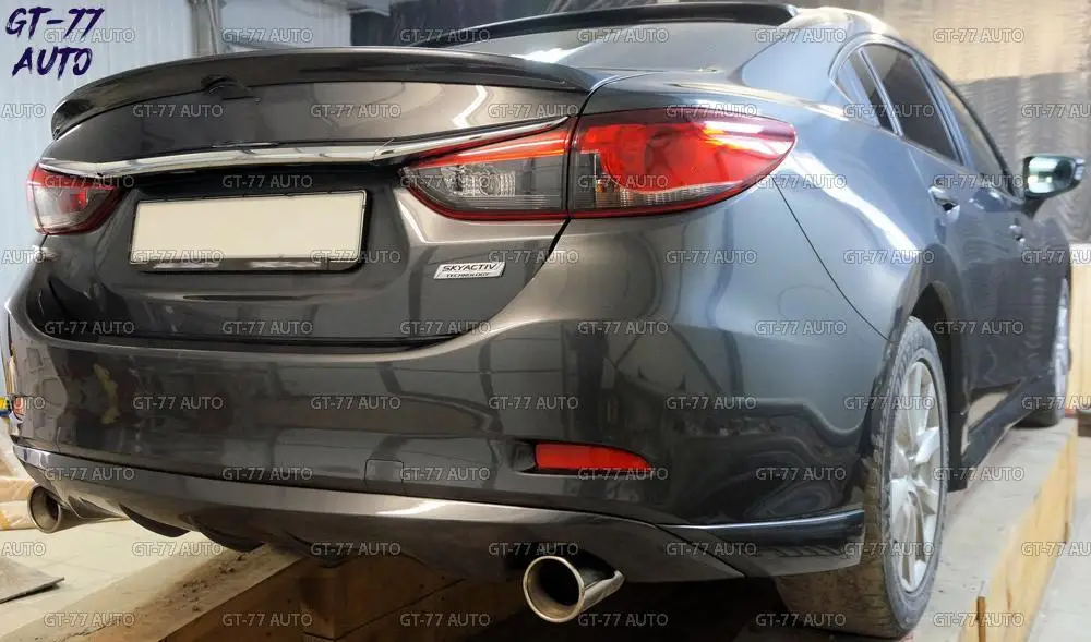 Спойлер на крышку багажника для Mazda 6 2012- губная саблей внешний материал ABS пластик Стайлинг тюнинг pad
