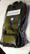 Facecozy de invierno al aire libre de pesca impermeable guantes dos o tres dedos cortados antideslizante escalada guante senderismo Camping montar guantes