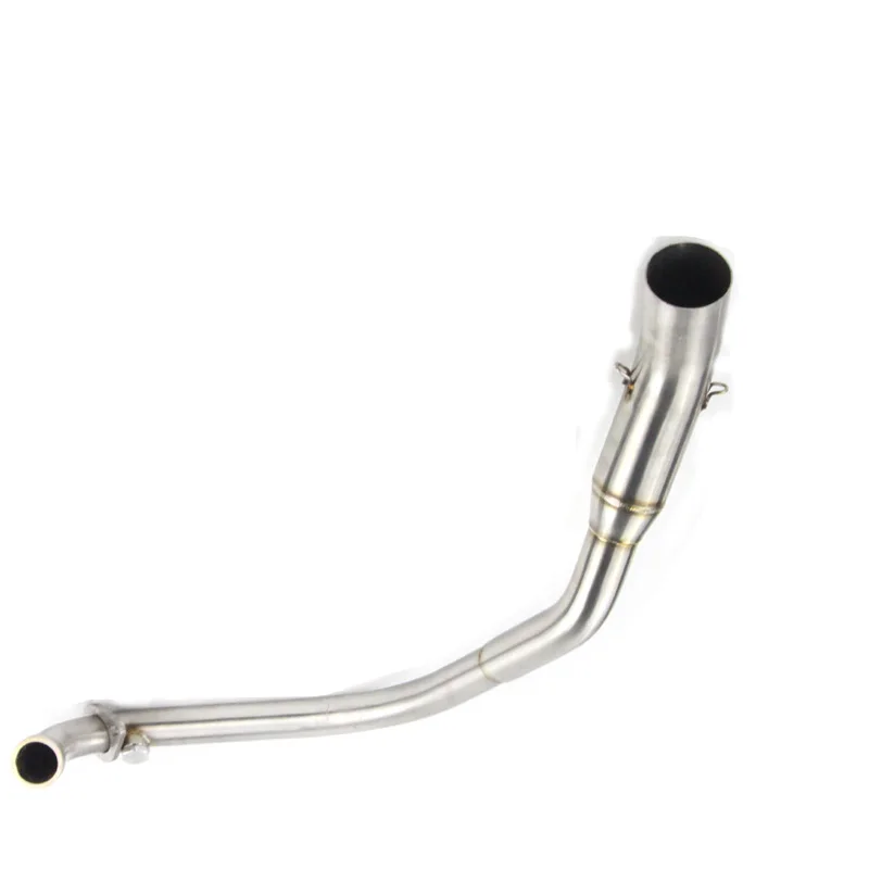 Escape Motorcycle Exhaust Head Connect Tube Front Link Pipe Stainless Steel Exhaust System For CFMOTO NK150 All Years - Image 2