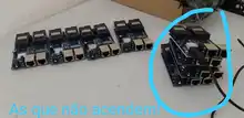 10/100/1000M Ethernet Gigabit Ethernet de fibra óptica convertidor de medios de modo único 2 RJ45 UTP y 2 puerto de fibra óptica SC placa PCB