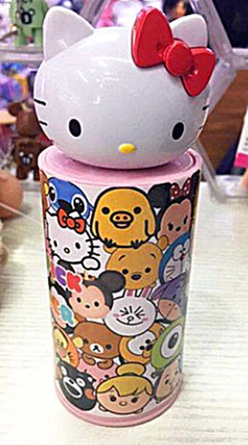 B Мультяшный чехол Hello kitty, домашний хлопковый двойной чехол для хранения зубочисток, KX-P7099 - Цвет: B