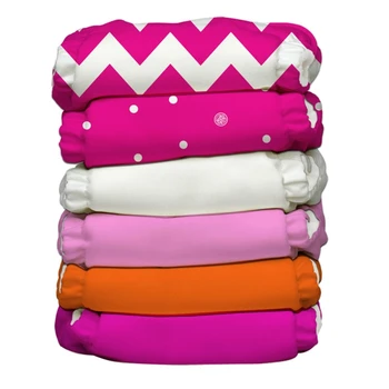 

BOX 6 WASHABLE DIAPERS CHARLIE BANANA 12 INSERTS ALL GUCCI - DIAPER CLOTH BEBE NEWBORN BABY