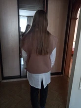 FSDA-suéter tejido tipo Chaleco con escote en V para mujer, Jersey informal de color caqui sin mangas, Jersey gris para otoño e invierno, 2020