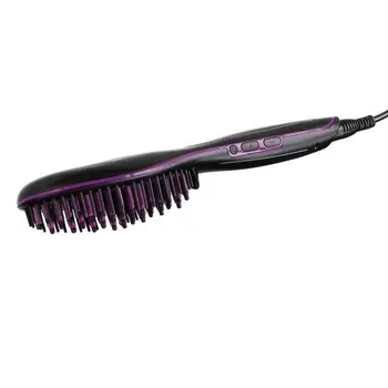 

Brush straightener heated DOMOCLIP DOS141-Black and purple