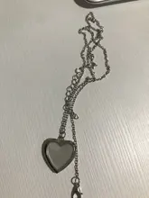 Collar que brilla en la oscuridad para mujer, foto, medallón, corazón fluorescente vintage, colgante, joyería, colgante, regalos