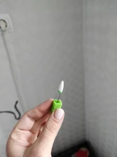 Lima eléctrica para uñas, fresa de maíz para diseño de uñas, limpieza de uñas de Gel, accesorios de herramientas de taladro de cerámica