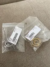 Anillo redondo geométrico minimalista para mujer, conjunto de anillos de dedo para mujer, sortija abierta circular clásica, joyería femenina, Color dorado, 2021