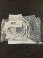 4Pin Cable de extensión conector con Cable RGB 5050 Luz de tira llevada 3528 connecotr con aguja para tira LED RGB Luz 1m 2m 5m