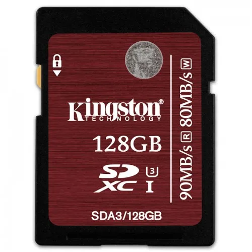 128GB SDXC class 10 Kingston USH-I sda3 |